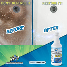 Load image into Gallery viewer, Megabrite ZAP! Professional Tile and Grout Restorer 32oz.