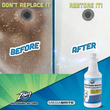 Load image into Gallery viewer, Megabrite ZAP! Professional Tile and Grout Restorer 32oz.
